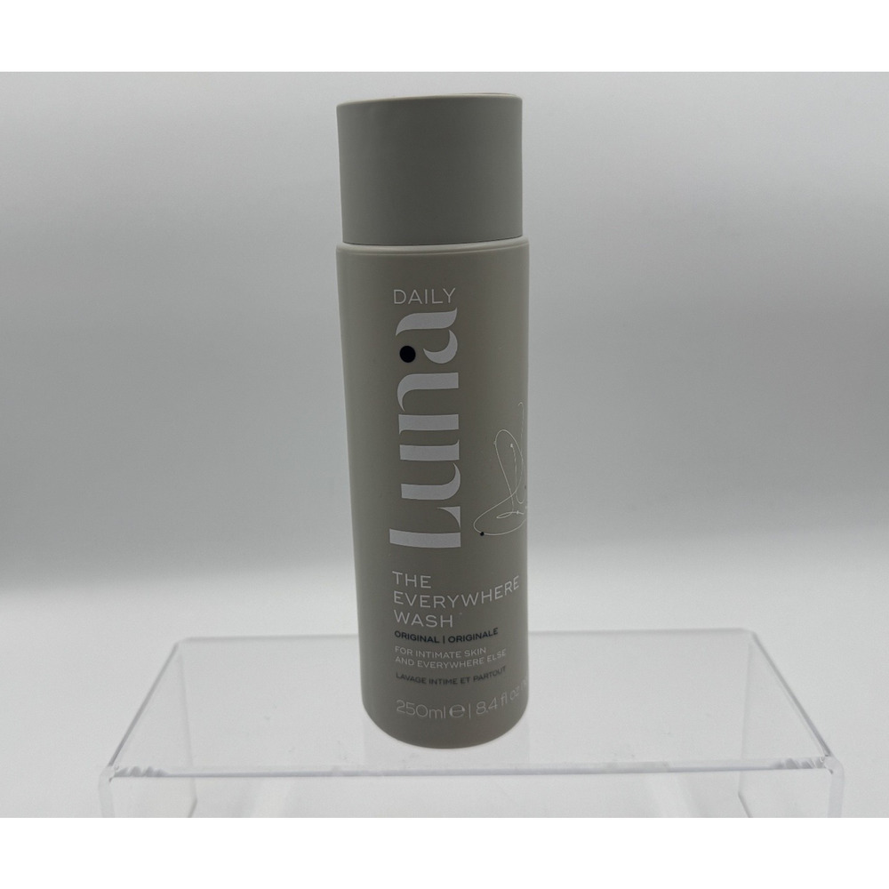 Luna Daily The Everywhere Wash Original 250 ml 8.4 oz Full Size, Body Wash NEW